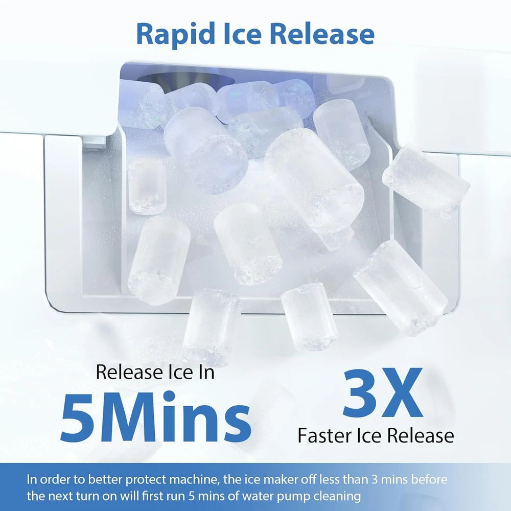 Aeitto Nugget Ice Maker