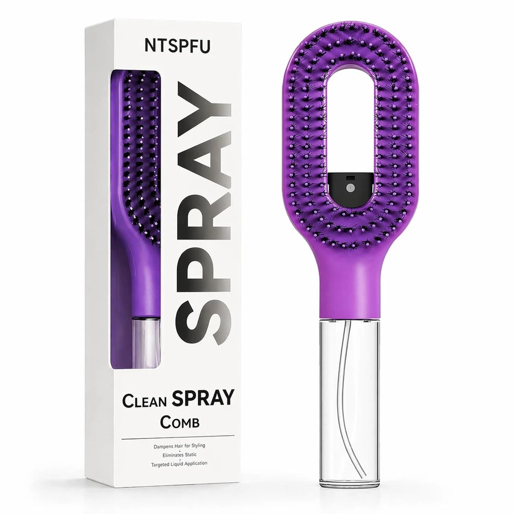 Misting Detangling Hair Brush